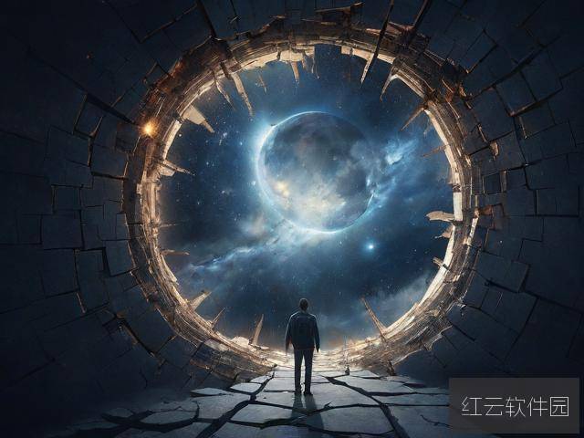 穿梭于时空之隙,当现实裂缝成为心灵避难所